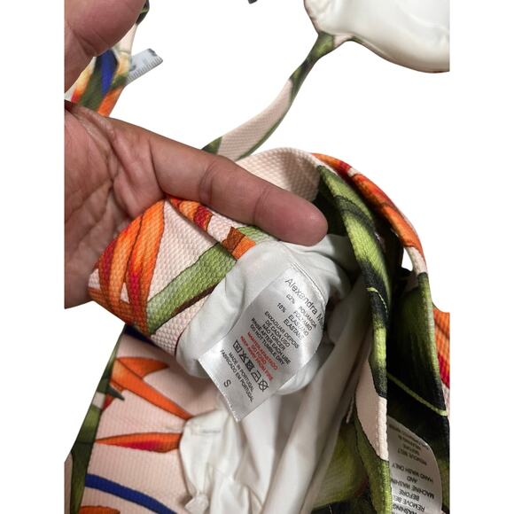 Alexandra Miro Bikini Set Birds of Pradise Print Womans Small - Picture 13 of 13